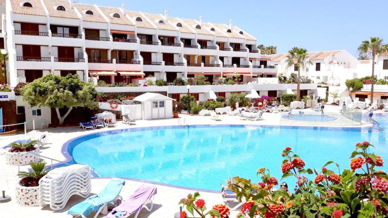 Beautiful Duplex With Heated Pool Playa de las Americas (Tenerife) Exterior foto