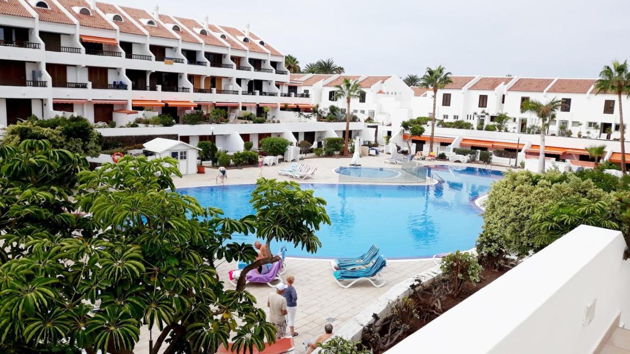 Beautiful Duplex With Heated Pool Playa de las Americas (Tenerife) Exterior foto